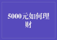 5000元理财的独门秘籍：让每一分钱都成为致富的火种