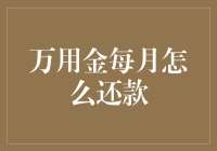 万用金每月还款攻略：轻松规划，省心理财