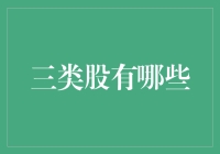 三类股的分类与分析：价值、成长与周期