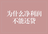 为什么净利润不能直接用于偿还贷款：理论与实践分析