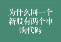 新股申购代码双轨制：同一新股为何拥有两个申购代码