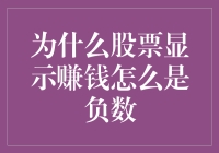 深入探讨：股票盈利为正时为何显示为负数