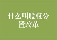 股市风云中的股权分置：一场资本的华丽变身？