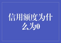 信用卡信用额度为0？你被银行精准定位为绝世好青年了！