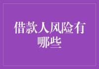 借款人风险分析：理解借款行为中的潜在陷阱