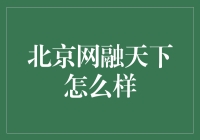 北京网融天下科技有限公司：金融科技行业的领航者