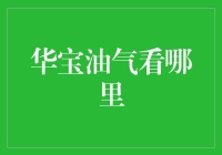 华宝油气看哪里？揭秘中国石油化工行业的投资机遇