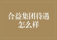 合益集团待遇怎么样？良心企业还是职工收割机？