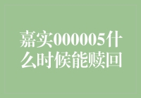 嘉实000005基金的赎回时机：深度解析与策略建议