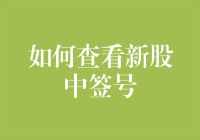 如何查询新股中签号：全流程解析与技巧分享