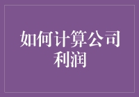 如何精准计算公司利润：掌握财务报表分析的艺术