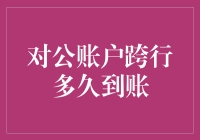 探秘对公账户跨行转账的神秘之旅：到底多久能到账？