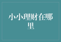 小小理财的智慧之地：从零开始的财富故事