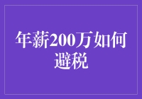 年薪200万的精英如何合理避税：策略与考量