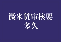 微米贷审核要多久？比慢炖牛肉还要慢