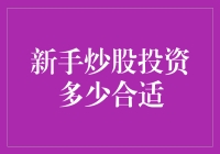 新手炒股投资多少合适：理性分析与策略制定