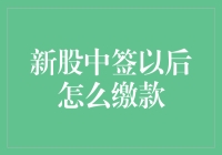 新股中签后咋缴费？小菜一碟还是头疼大事？