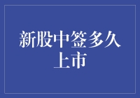 新股中签的神奇之旅：从中签到上市，你经历了多少个日夜？