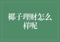 椰子理财：从创新理念到实际应用的探索