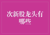 次新股龙头解析：成长引擎的潜力股