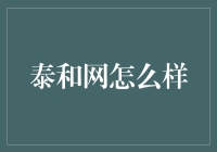 泰和网：探索互联网信息聚合平台的多重价值