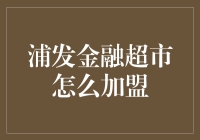 浦发金融超市加盟：构建金融科技新篇章