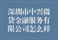 深圳市中兴微贷金融服务有限公司：你的钱袋子是不是也有点中兴？