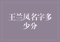 名字蕴含的奥秘：王兰凤名字分数解析与人生启示