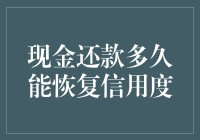 解析现金还款多久能恢复信用度：借款人应知的五大关键要素