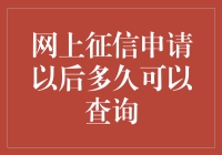 网上征信申请后多久可以查询？影响信用报告查询速度的因素解析