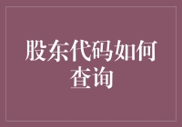 股东代码查询：解锁您的资本身份密码