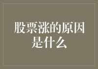 股票价格上涨的背后：多元驱动因素与市场动态分析