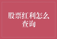 股票红利查询：投资者必备的财务知识解析