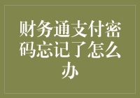 如何拯救被遗忘的财务通支付密码：一场寻找密钥先生的幽默冒险