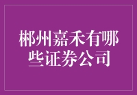 郴州嘉禾的证券公司：市场的脉搏，投资者的指南