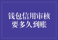 钱包信用审核要多久到账？等待的过程比马拉松还漫长