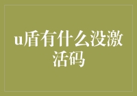 U盾怎么还没激活码？新手的困惑解决指南